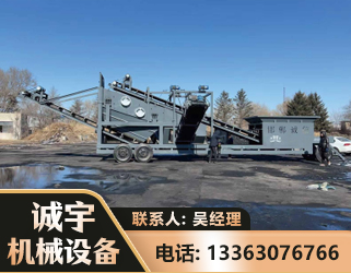 衡水移动振动分选筛